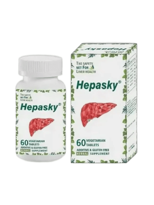 Хепаски для защиты печени от токсинов (Hepasky Indisky Herbs) 60 таблеток