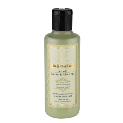 Шампунь Khadi Hair Shampoo Ним и Алоэ вера без SLS, 210 мл Шампунь Khadi Hair Shampoo Ним и Алоэ вера без SLS, 210 мл