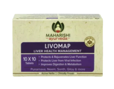Ливомап Махариши — для печени, Livomap Maharishi Ayurveda, 100 таб