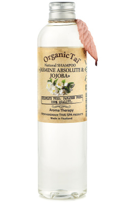 Натуральный шампунь для волос жасмин и жожоба Organic Tai, 260 мл