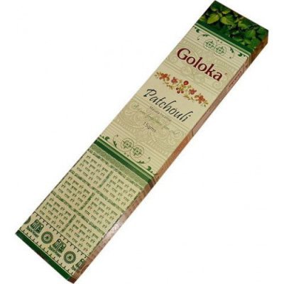 Благовония Пачули, Goloka Patchouli, 15 гр Благовония Пачули, Goloka Patchouli, 15 гр