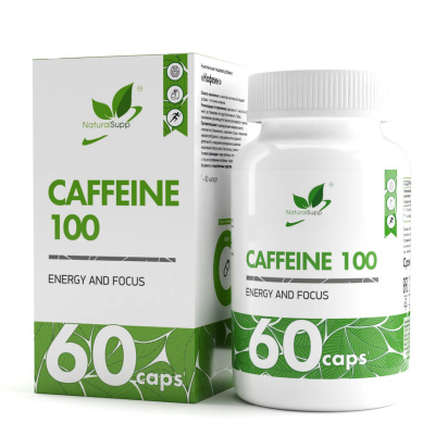 Кофеин (Caffeine NaturalSupp) 60 капсул