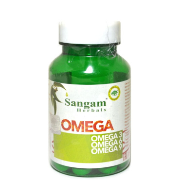 Омега, Сангам Хербалс (Omega, Sangam Herbals), 60 таб Омега, Сангам Хербалс (Omega, Sangam Herbals), 60 таб