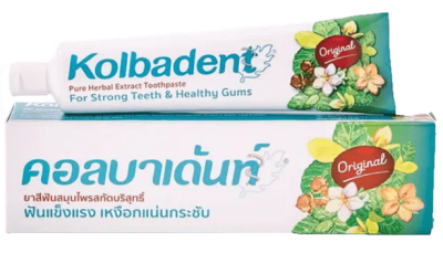 Зубная паста травяная Колбадент, Kolbadent Herbal Toothpaste, 35 гр Зубная паста травяная Колбадент, Kolbadent Herbal Toothpaste, 35 гр