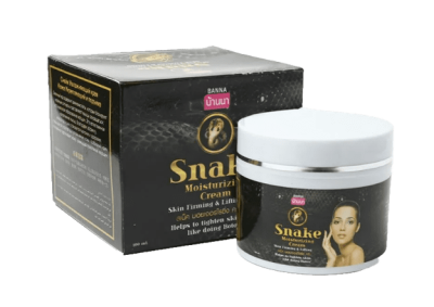 Крем-лифтинг для лица змеиный, увлажняющий и укрепляющий Banna, 100 мл
