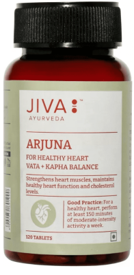 Арджуна Джива Аюрведа, Arjuna, Jiva, 120 таб