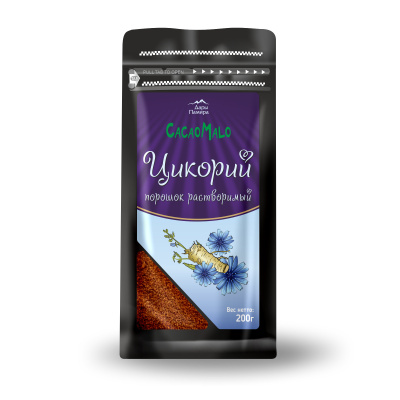 Цикорий натуральный, порошок, Дары Памира, 200 гр Цикорий натуральный, порошок, Дары Памира, 200 гр
