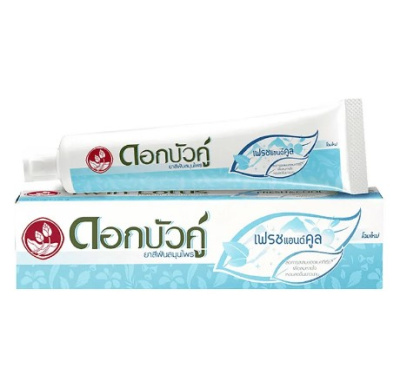 Зубная паста с травами, свежесть и прохлада, Twin Lotus Herbal Fresh Cool, 100 гр