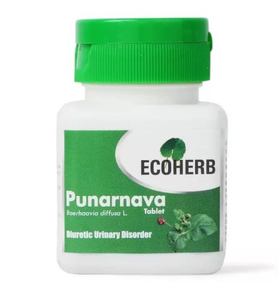 Пунарнава Экохерб — здоровье почек (Punarnava Ecoherb), 60 таблеток