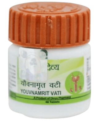 Ювнамрит Вати - мужское здоровье, Youvnamrit Vati, Divya, 40 таб