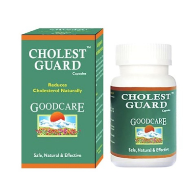 Холест Гард Cholest Guard Goodcare Байданахт (Baidyanath) — для снижения холестерина, 60 капсул Холест Гард Cholest Guard Goodcare Байданахт (Baidyanath) — для снижения холестерина, 60 капсул