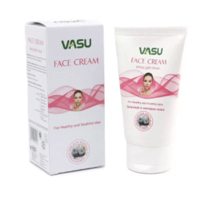 Крем для лица, Face Cream, VASU, 60 мл