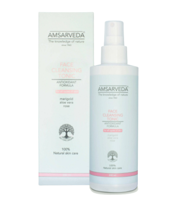 Очищающий тоник для лица антиоксидантный для всех типов кожи Face Cleansing Tonic Antioxidant, Amsarveda, 200 мл Очищающий тоник для лица антиоксидантный для всех типов кожи Face Cleansing Tonic Antioxidant, Amsarveda, 200 мл