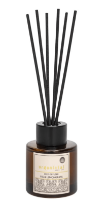 Диффузор для дома Лемонграсс и Инжир, Organic Tai, 50 мл