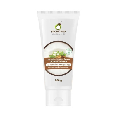 Кокосовый интенсивный восстанавливающий кондиционер без парабенов Сoconut, Tropicana, 200 мл