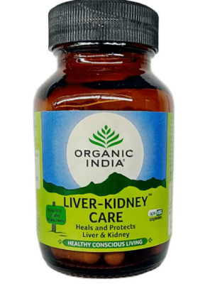 Ливер-Кидни Кеа, Liver-Kidney Care, Organic India, 60 капсул