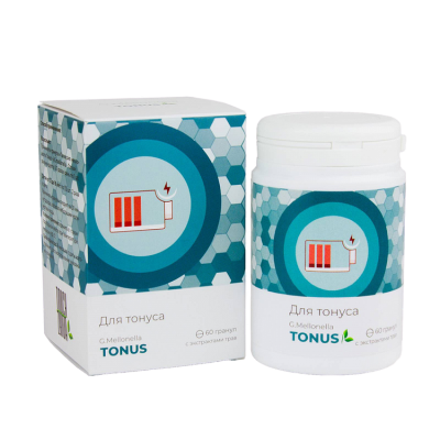 TONUS G.Mellonella (Галерия мелонелла «ТОНУС») — для тонуса, Жива, 60 гранул