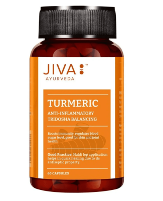 Турмерик (Куркума) Джива, Turmeric Jiva, 60 капс Турмерик (Куркума) Джива, Turmeric Jiva, 60 капс