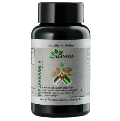Ашвашила, Алантра, 60 капсул по 500 мг