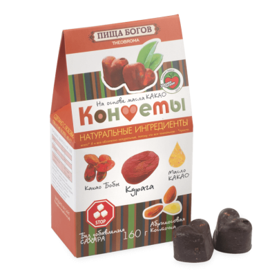 Конфеты шоколадные Theobroma Курага с абрикосовой косточкой Конфеты шоколадные Theobroma Курага с абрикосовой косточкой