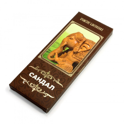 Крымские благовония "Сандал", 10 палочек с подставкой