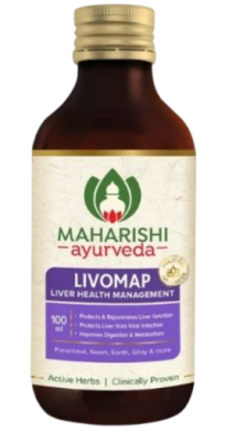 Сироп Ливомап - тоник для печени, Livomap Syrop Maharishi, 200 мл