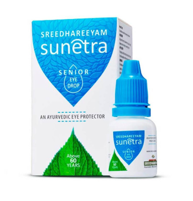 Капли для глаз Сунетра 60+ (Sunetra Senior 60+ Herbal Eye Drop) 10 мл