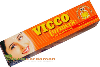 Крем с куркумой и сандаловым маслом Викко (Vicco Turmeric skin cream) Крем с куркумой и сандаловым маслом Викко (Vicco Turmeric skin cream)