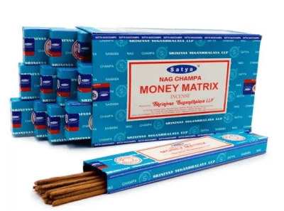 Благовония Денежная Матрица, Money Matrix, Satya, 15 г