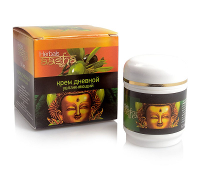 Крем для лица дневной увлажняющий Ааша Хербалс, 50 гр