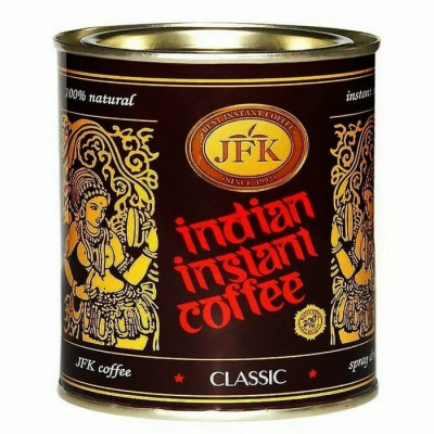 Индийский Растворимый Кофе (Indian Instant Coffee Classic JFK) 100 гр