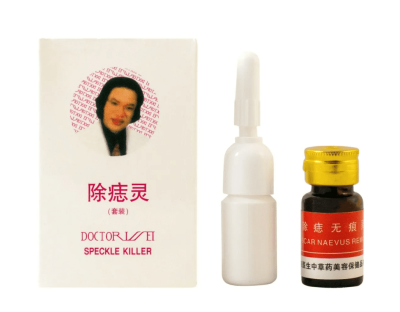 Набор для удаления бородавок и папиллом Doctor Wei Speckle Killer, 3 мл + 3 мл