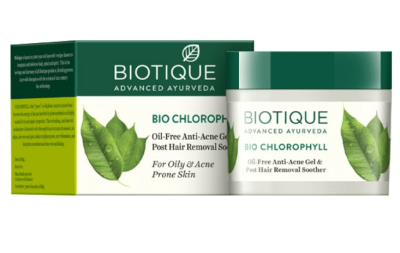 Гель для проблемной кожи лица Био Хлорофилл, Bio Chlorophyll  Anti-Acne Gel, Biotique, 50 гр