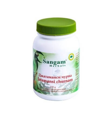 Джатаманси Сангам Хербалс порошок для нервной системы (Jatamansi Sangam Herbals) 100 гр