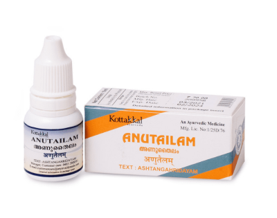 Ану тайлам Коттаккал — масло для носа (Anu Thailam Kottakkal) 10 мл