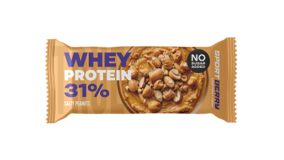 Батончик неглазированный Соленый арахис True, Sportberry, 40 гр