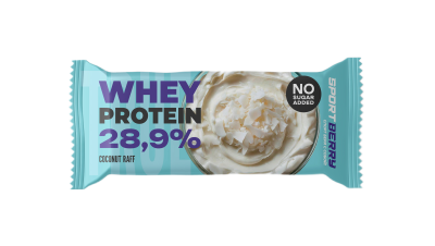 Батончик неглазированный Кокосовый Раф True, Sportberry, 40 гр