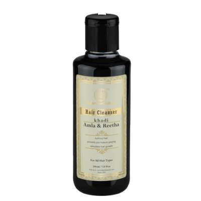 Травяной шампунь Амла и Ритха Khadi Amla Reetha Shampo, 210 мл