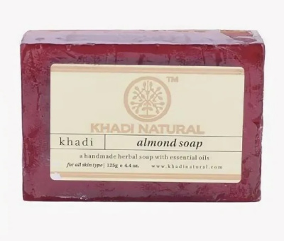 Мыло Миндаль Кхади (Khadi Almond Soap) 125 гр
