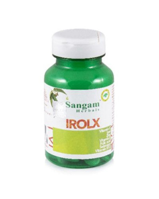 Айролкс, Сангам Хербалс, (Irolx, Sangam Herbals), 60 таб Айролкс, Сангам Хербалс, (Irolx, Sangam Herbals), 60 таб