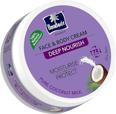 Крем для лица и тела Парашют глубокое питание (Face Body Cream DEEP NOURISH Moisture and Protect Parachute) 280 мл