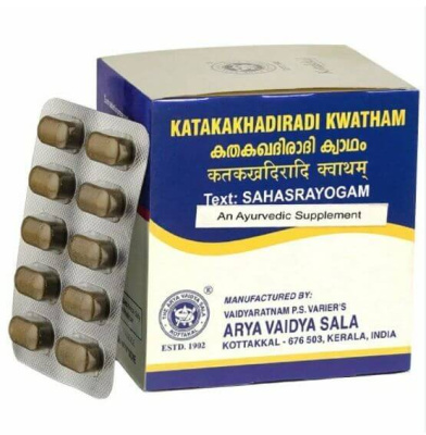 Катакакхадиради Кватхам Коттаккал — для лечения диабета (Katakakhadiradi Kwatham Kottakkal) 100 таблеток Катакакхадиради Кватхам Коттаккал — для лечения диабета (Katakakhadiradi Kwatham Kottakkal) 100 таблеток