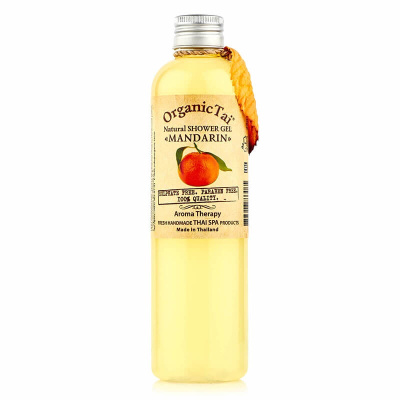 Натуральный гель для душа Мандарин, Organic Tai, 260 мл