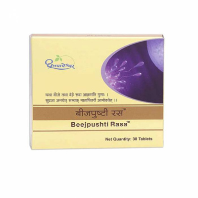 Биджпушти Раса Дхутапапешвар — от мужского бесплодия (Beejpushti Rasa Dhootapapeshwar) 30 таблеток Биджпушти Раса Дхутапапешвар — от мужского бесплодия (Beejpushti Rasa Dhootapapeshwar) 30 таблеток