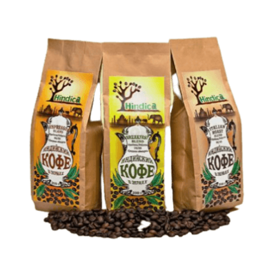 Кофе индийский в зернах Italian roast blend Hindica 200 г Кофе индийский в зернах Italian roast blend Hindica 200 г
