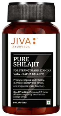 Шиладжит Джива, Pure Shilajeet, Jiva, 60 кап