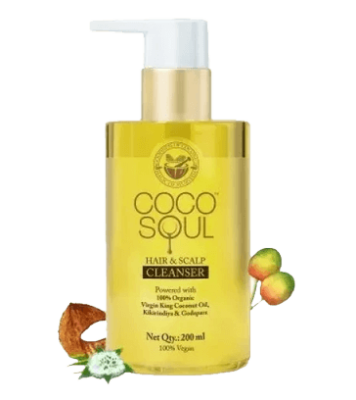Шампунь-ополаскиватель с кокосовым масло, Hair and Scalp Cleanser Coco Soul, 200 мл Шампунь-ополаскиватель с кокосовым масло, Hair and Scalp Cleanser Coco Soul, 200 мл