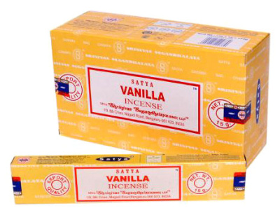 Благовония Satya Vanilla, Ваниль, 15 гр Благовония Satya Vanilla, Ваниль, 15 гр