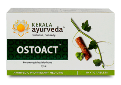 Остоакт - для укрепления костей и зубов, Ostoact Kerala Ayurveda, 100 таб Остоакт - для укрепления костей и зубов, Ostoact Kerala Ayurveda, 100 таб