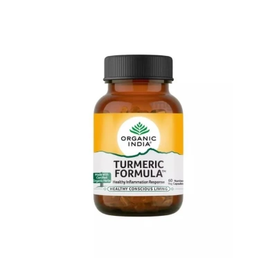 Куркума Органик Индия (Turmeric Formula Organic India), 60 капсул